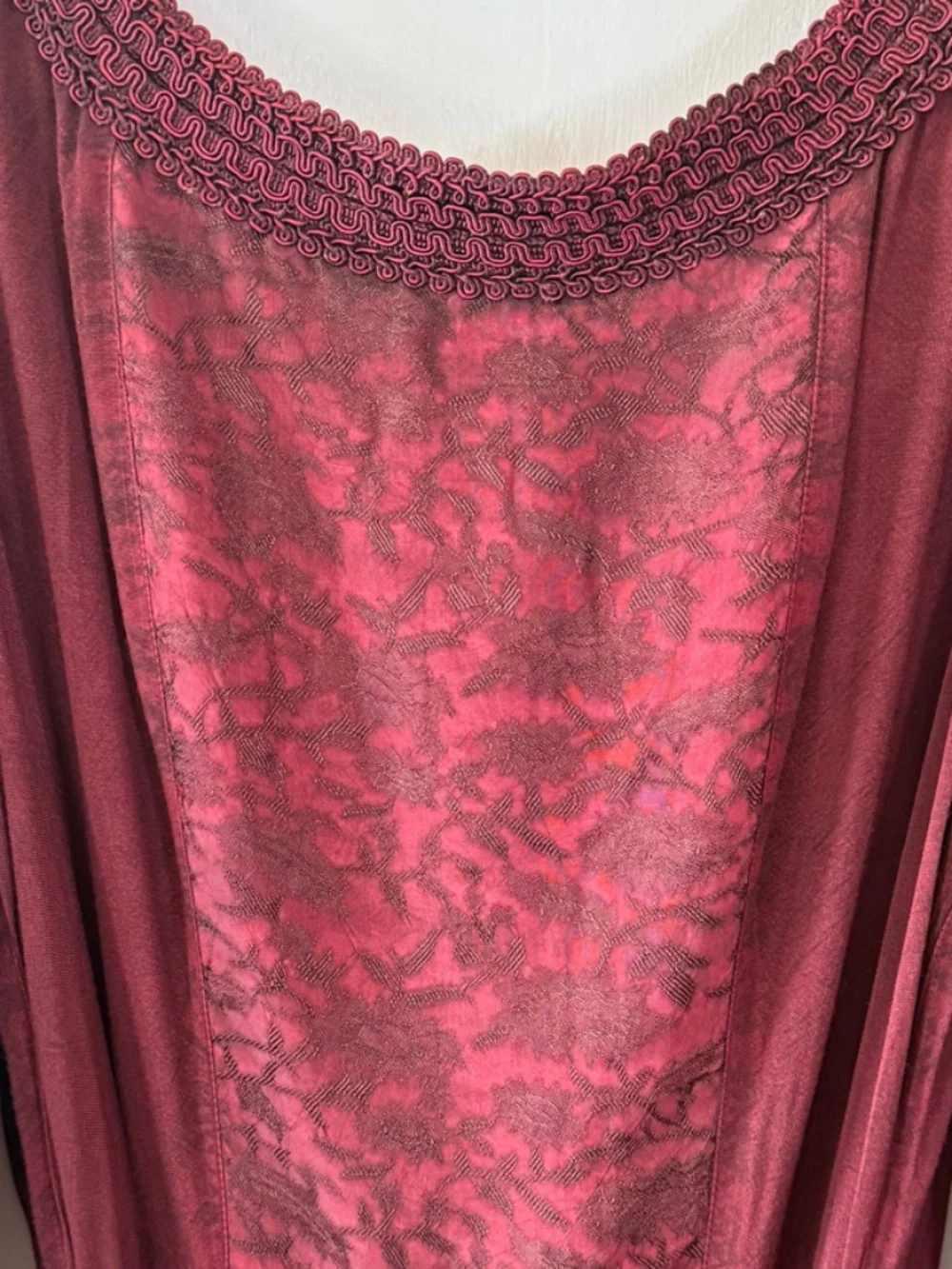 Holy Clothing Renaissance Fair Dress XL/1X (14-16) Burgundy NWT - Picture 5 of 9